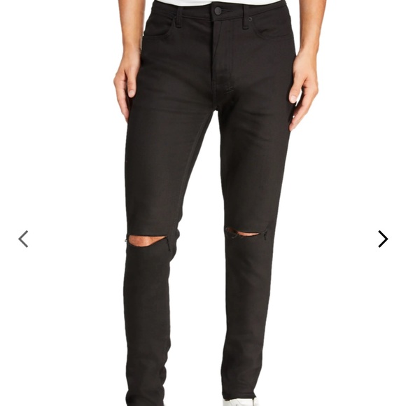 Ksubi Men’s Van Winkle Ace Black Slice Jeans Size 36
